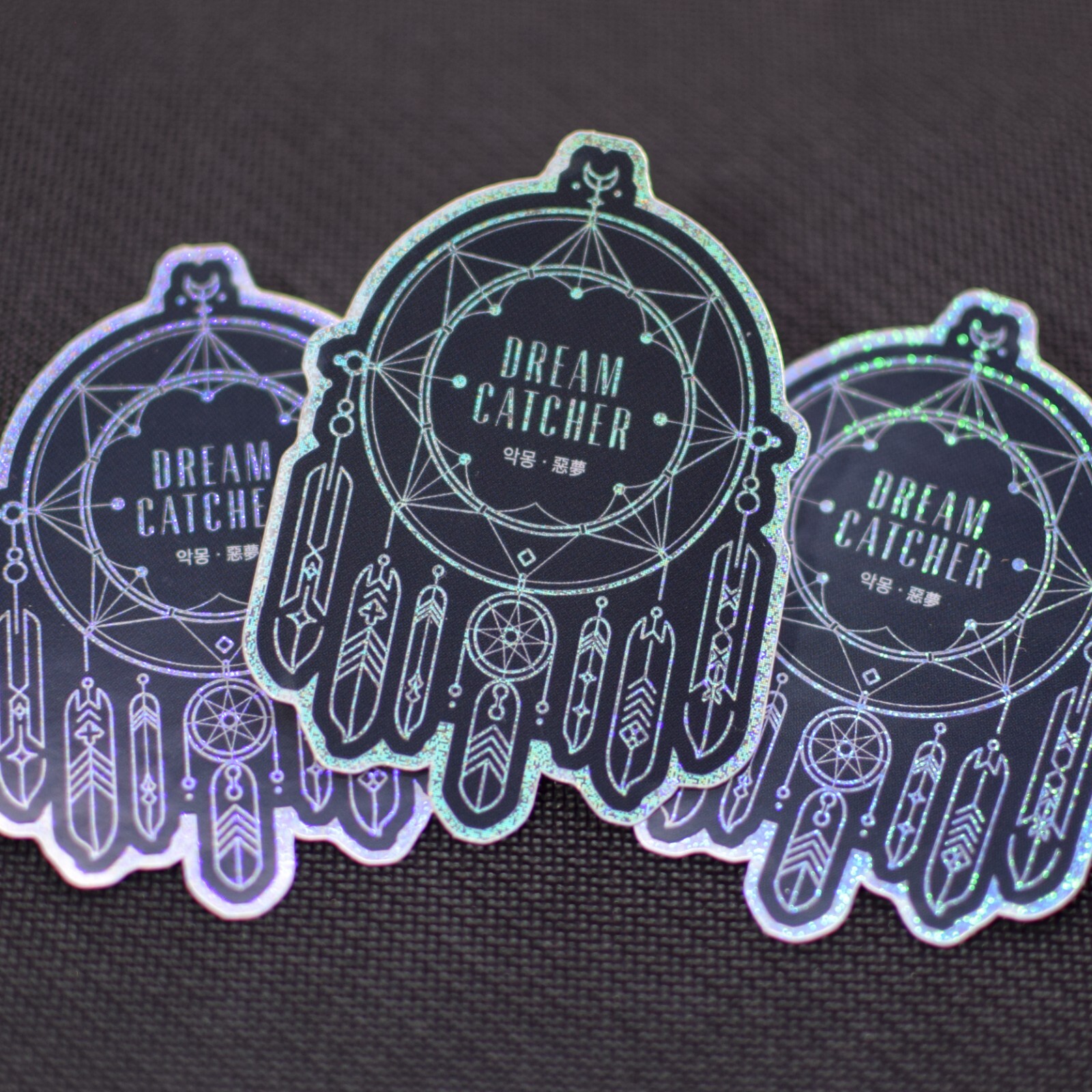 KPOP Dreamcatcher Pixie Dust Holo Sticker Decal Set – Debut Single Nightmare