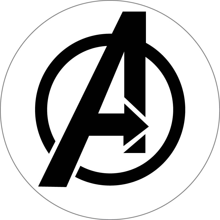 Avengers Marvel Vinyl Decal Sticker for Car Laptop Water Bottle Waterproof