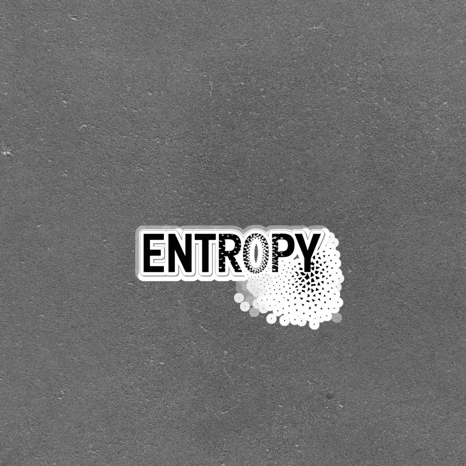 Entropy Vinyl Sticker Science Physics Art Cool Decal #6351