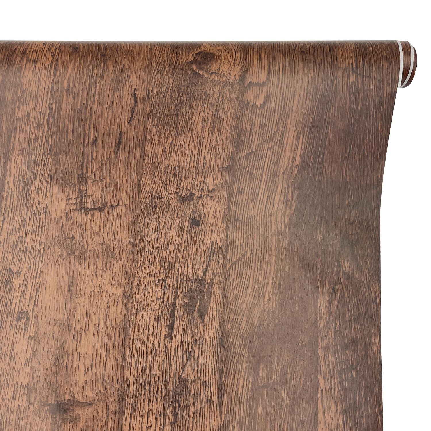 Yifely Brown Wood Grain Drawer Covering Paper Self Adhesive Shelf Liner Table…
