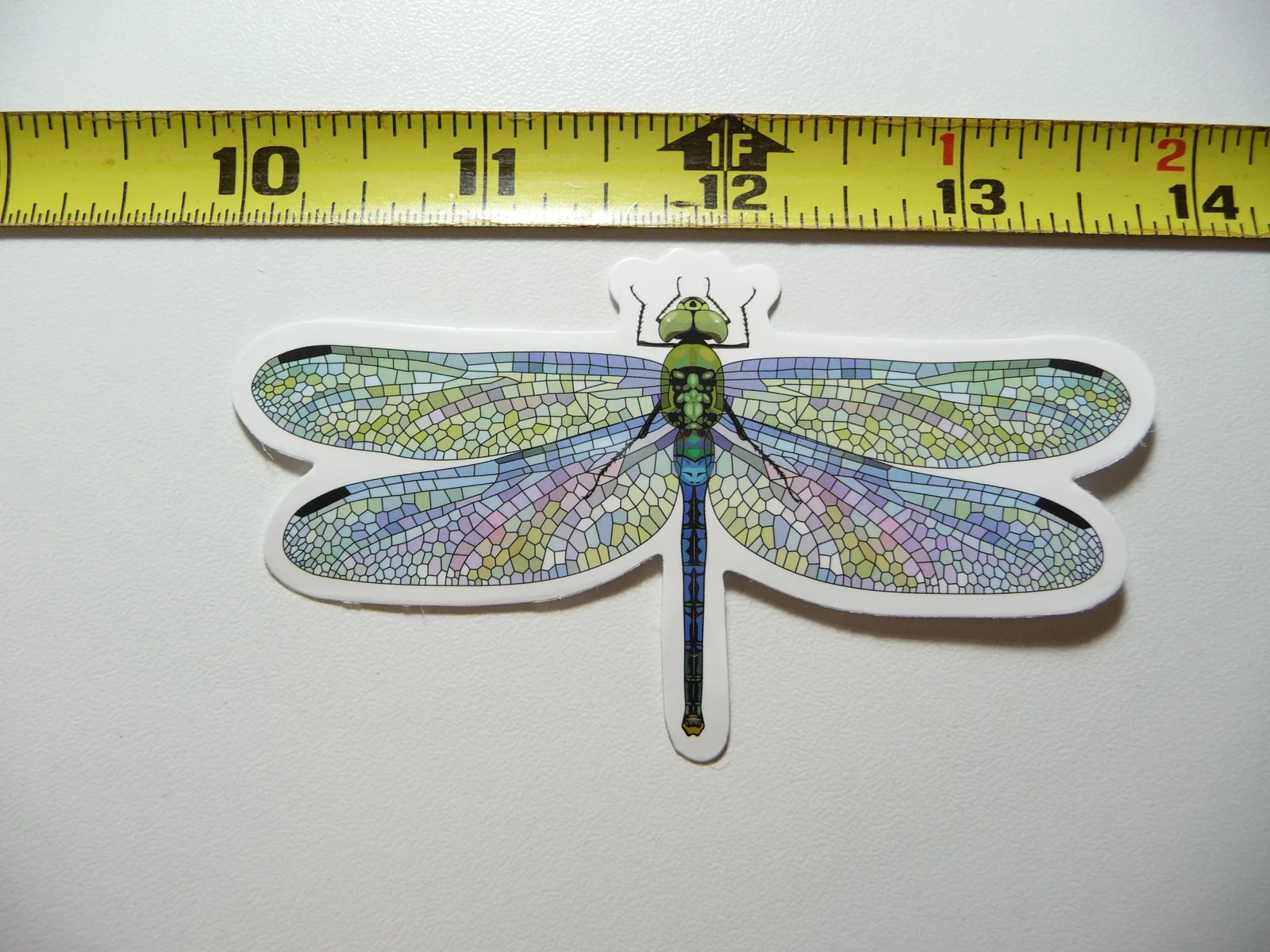 DRAGONFLY #5 SMALL STICKER DECAL BUG INSECT FUN FUNNY
