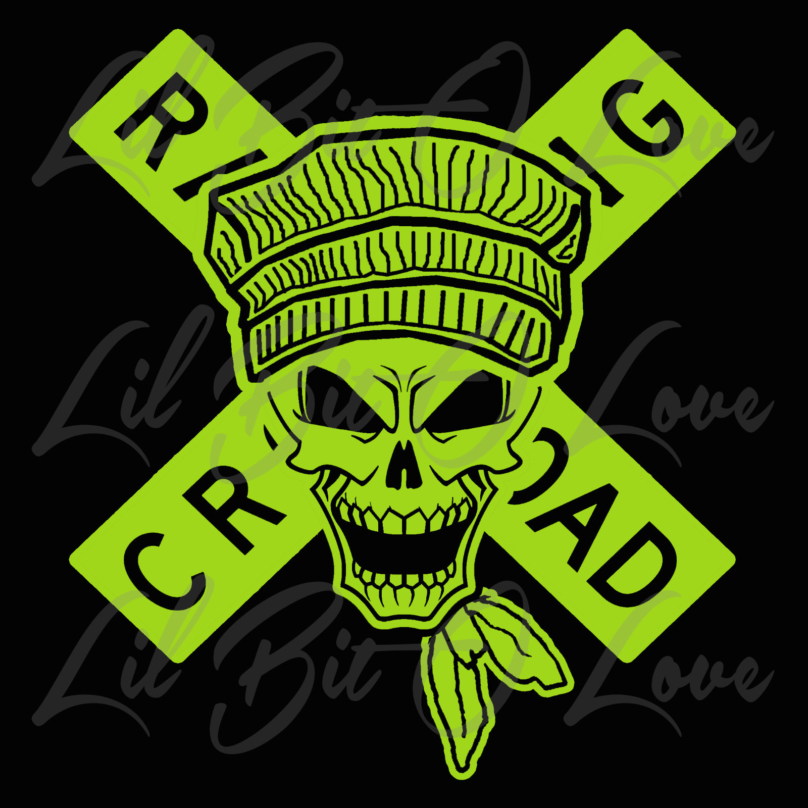 Train Conductor Skull with Railroad Crossing Sign Vinyl Decal Sticker Engineer