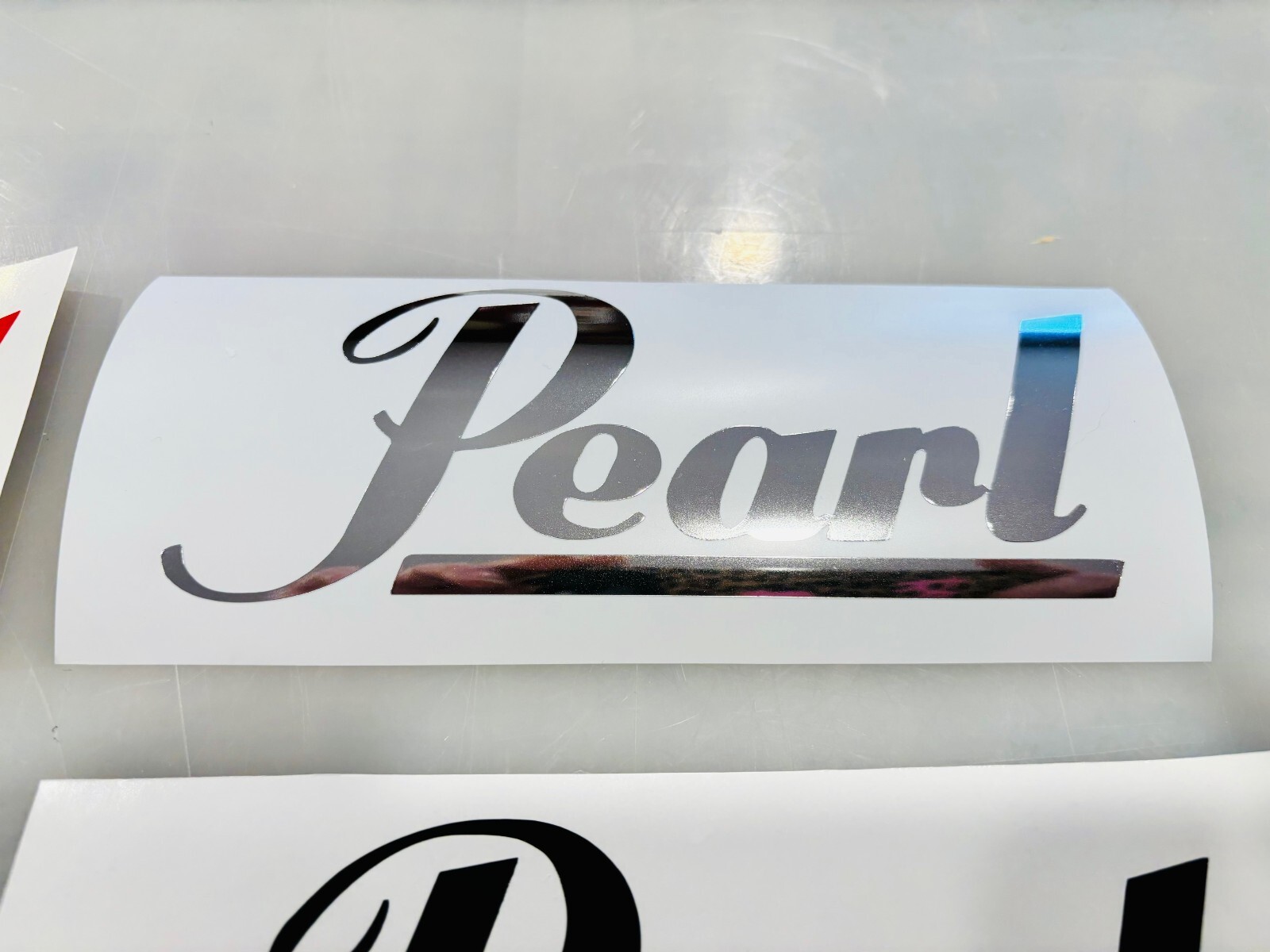 Pearl Drums Vinyl Decal – MANY Sizes & Colors Avail & FREE Ship Buy 2 Get 1 FREE