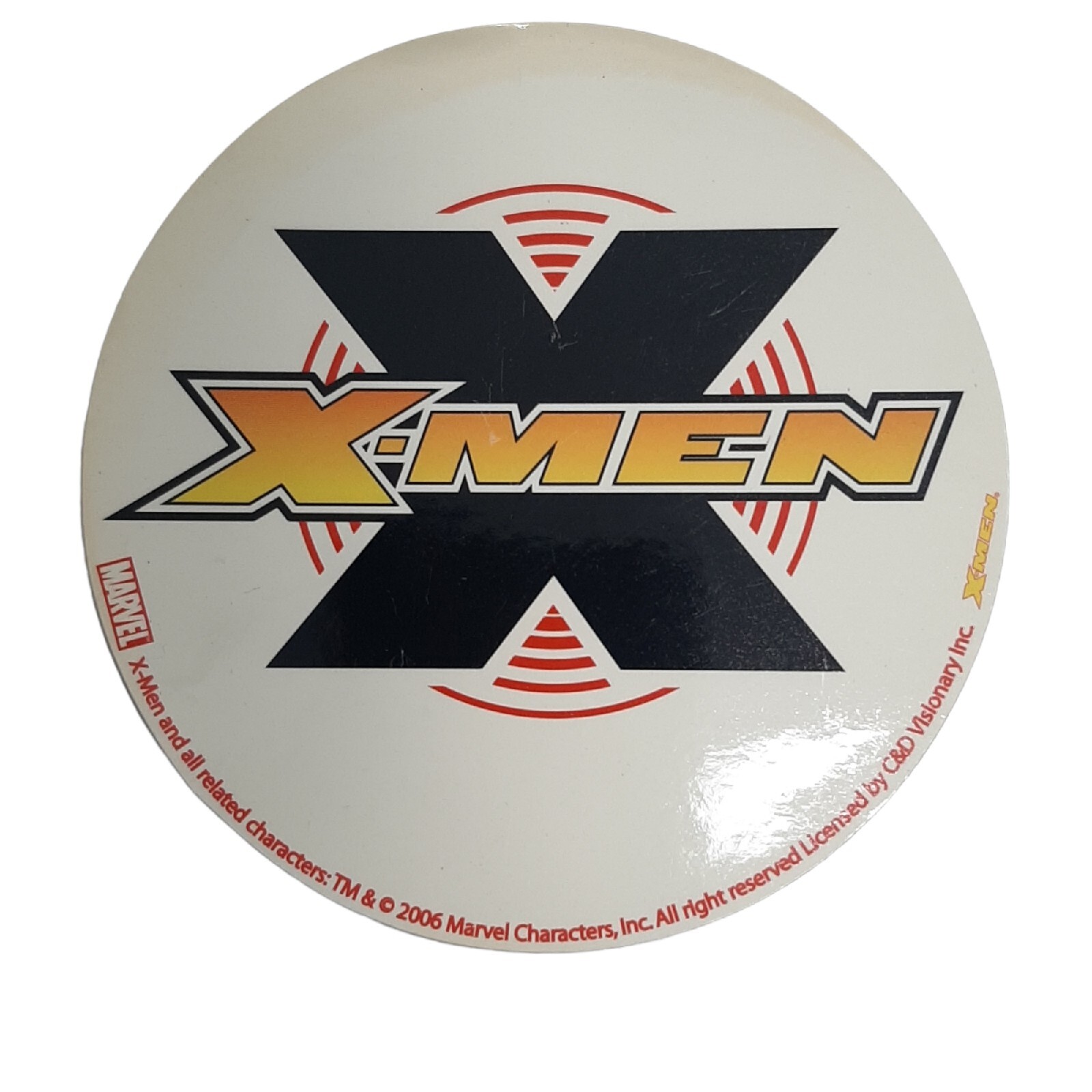 11 Marvel X-men Sticker Lot 4"x4" 9 Square & 2 Round
