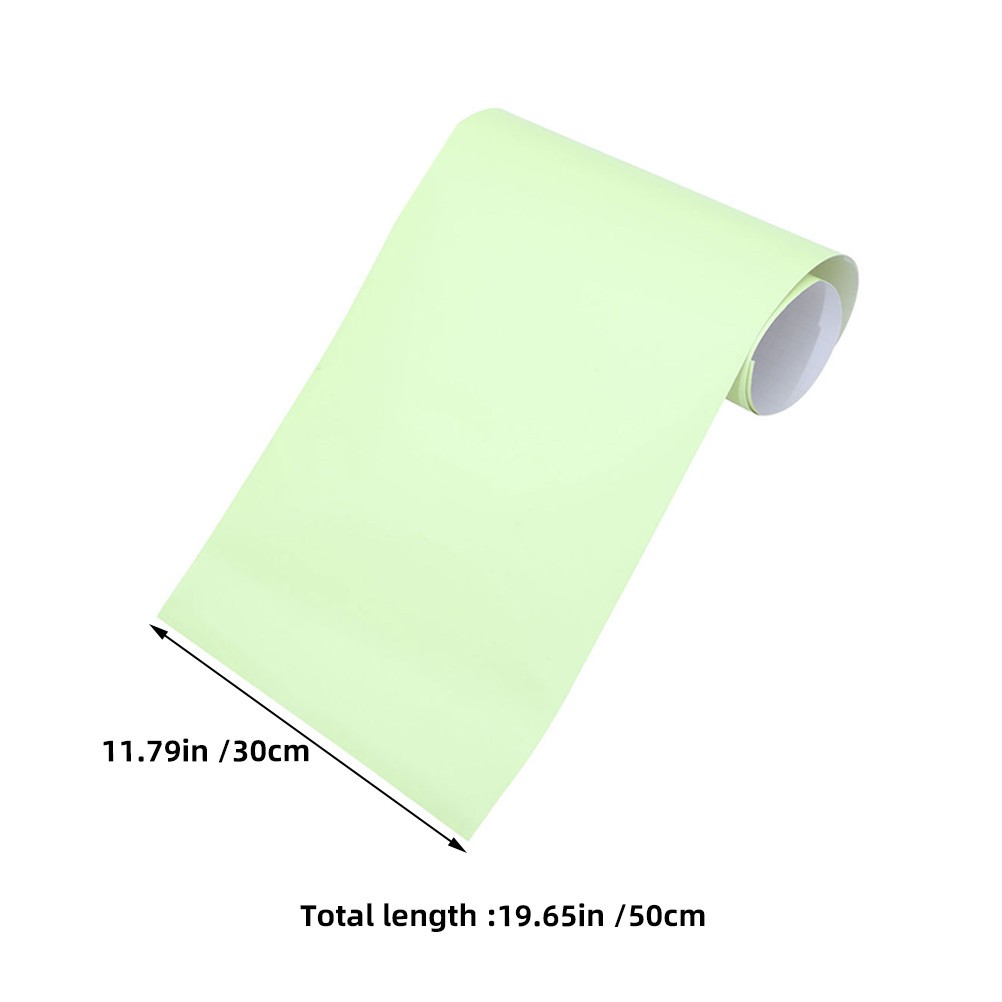 2 Pcs Glow In Dark Photoluminescent Sheet Film For Diy Crafts And Signs