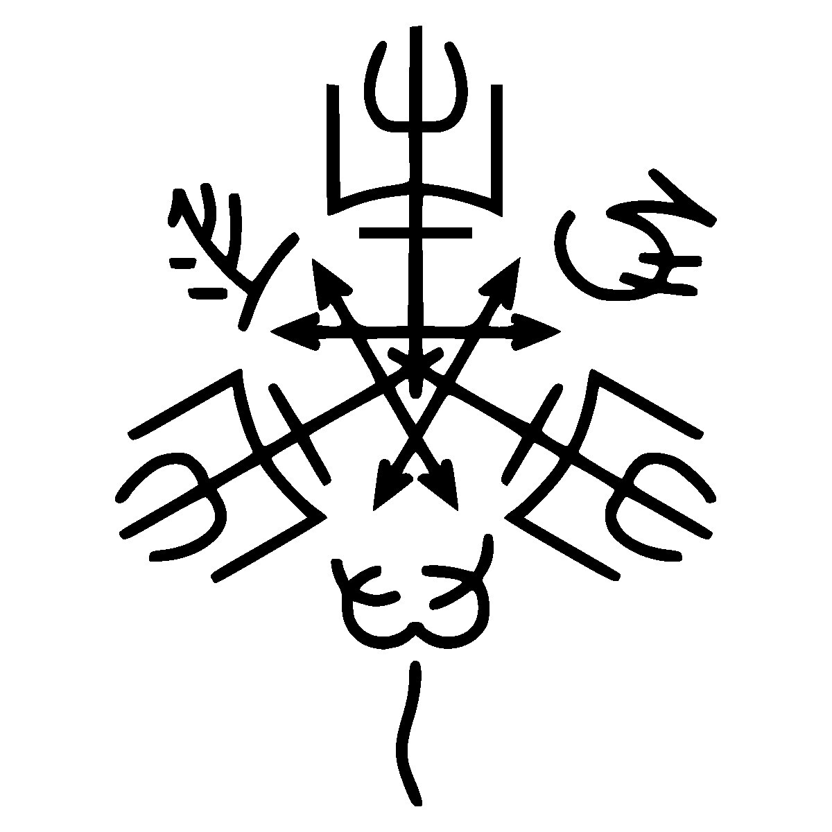 Purgatory Symbol Vinyl Decal, Supernatural Image