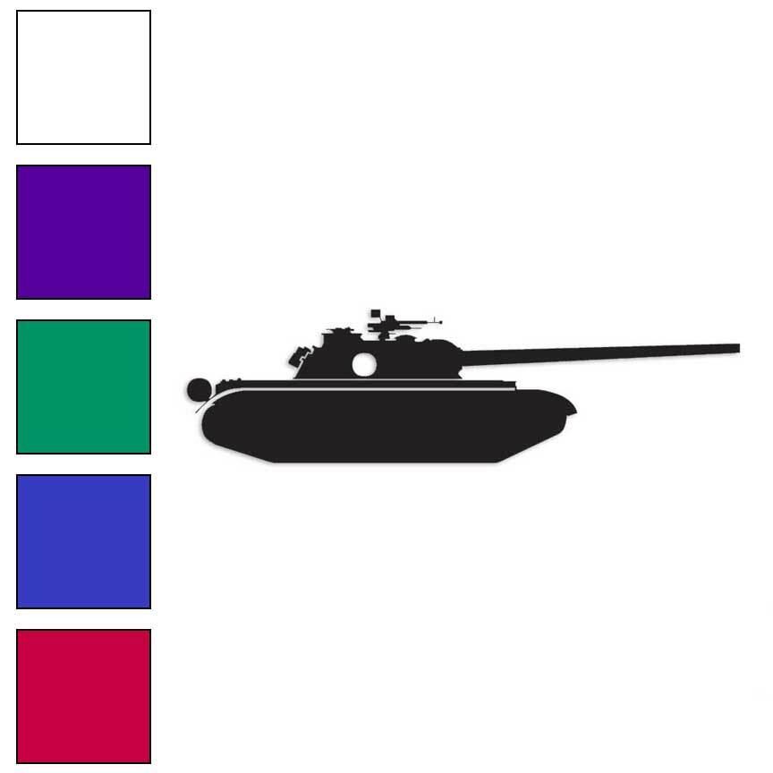 Tank Army, Vinyl Decal Sticker, Multiple Colors & Sizes #1401