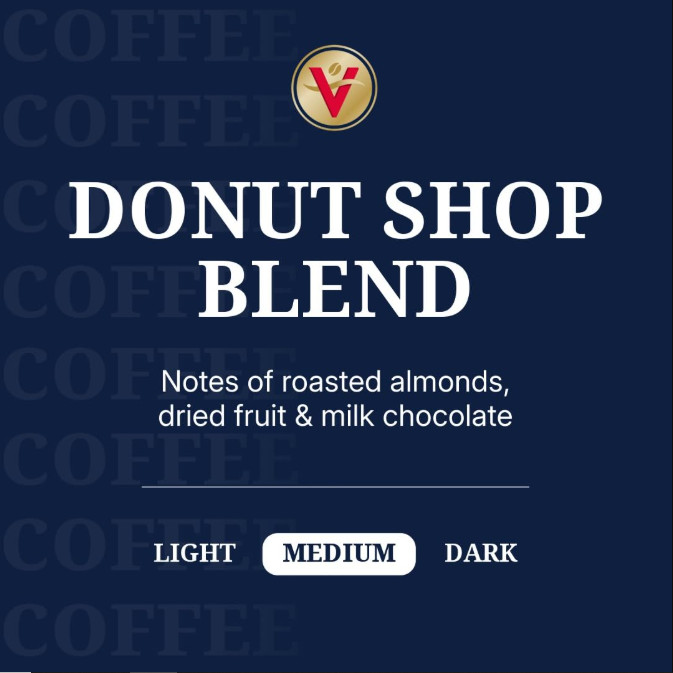 Victor Allen's Coffee Donut Shop Blend Medium Roast 80 Count Single Serve Pods