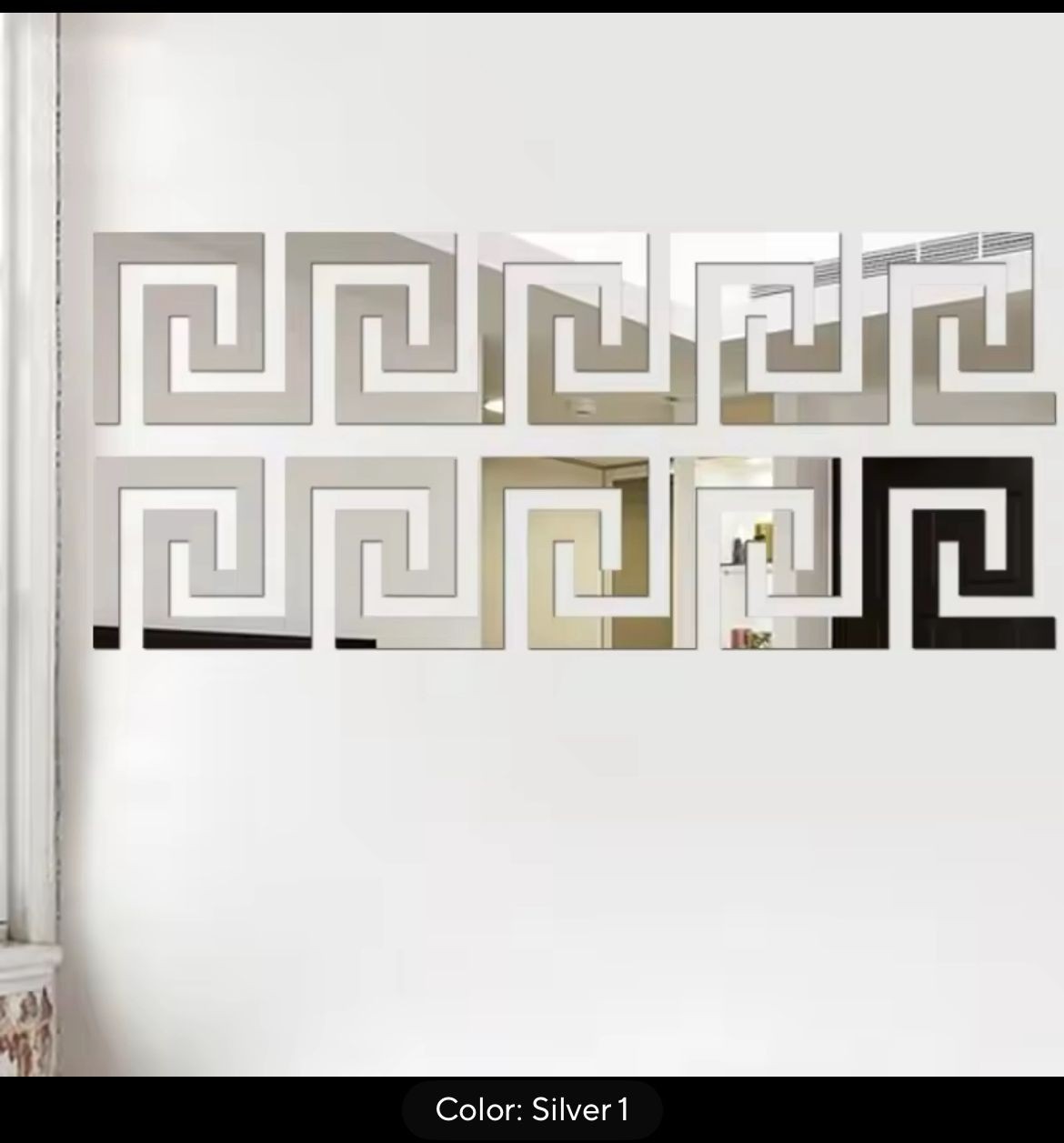3D 5/10Cm SELF ADHESIVE Acrylic Wall Mirror Sticker for Living/BED Room/CELING D