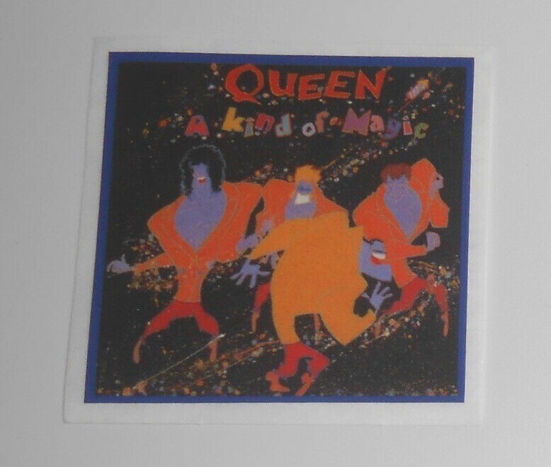 Queen A Kind of Magic Small Sticker (square) 1.5×1.5 Freddie Mercury
