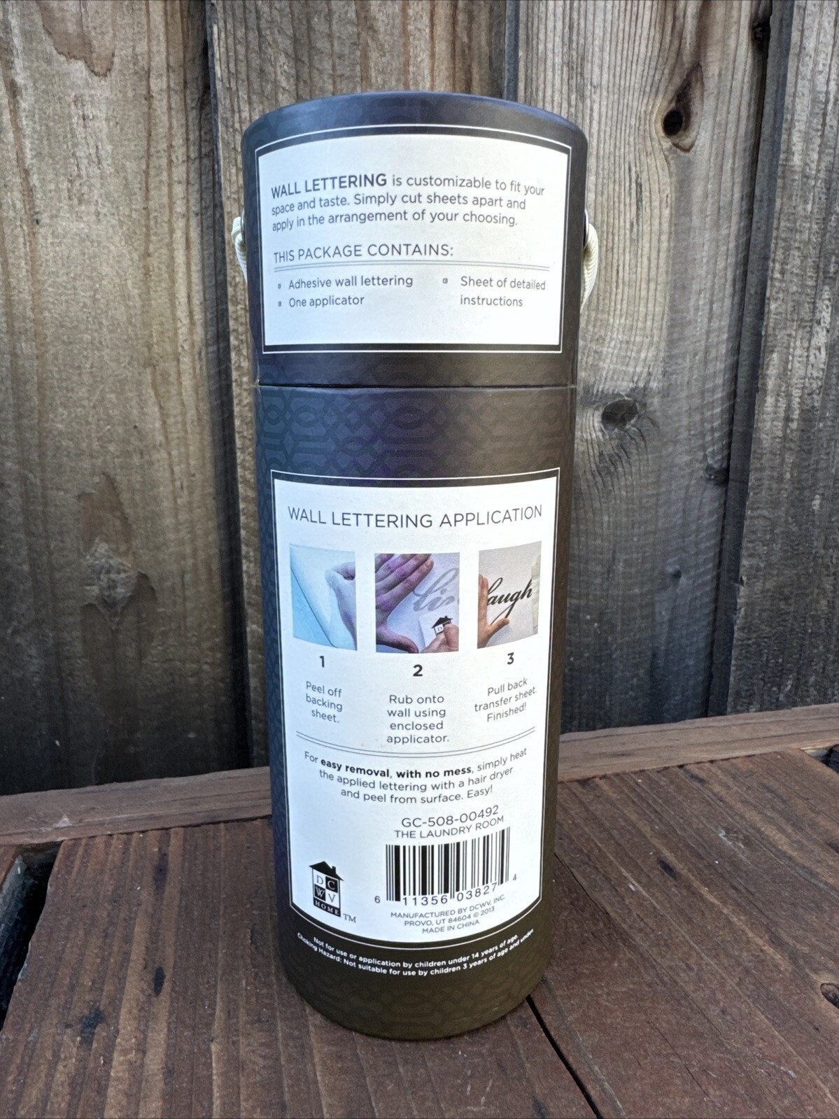 Free Shipping! Wall Quotes “The Laundry Room”~ “Get All The Good Dirt Here” New