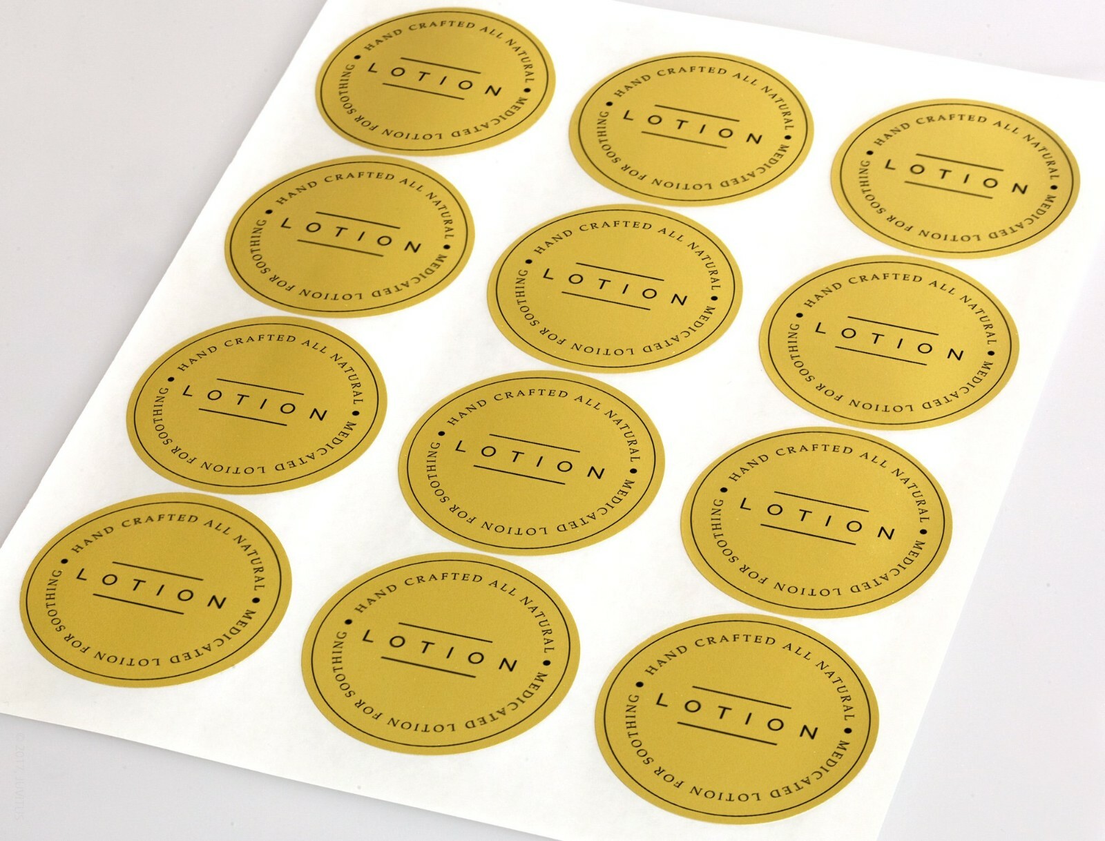 100pcs Custom Round Vinyl Sticker Labels Waterproof Logo Sticker for Business