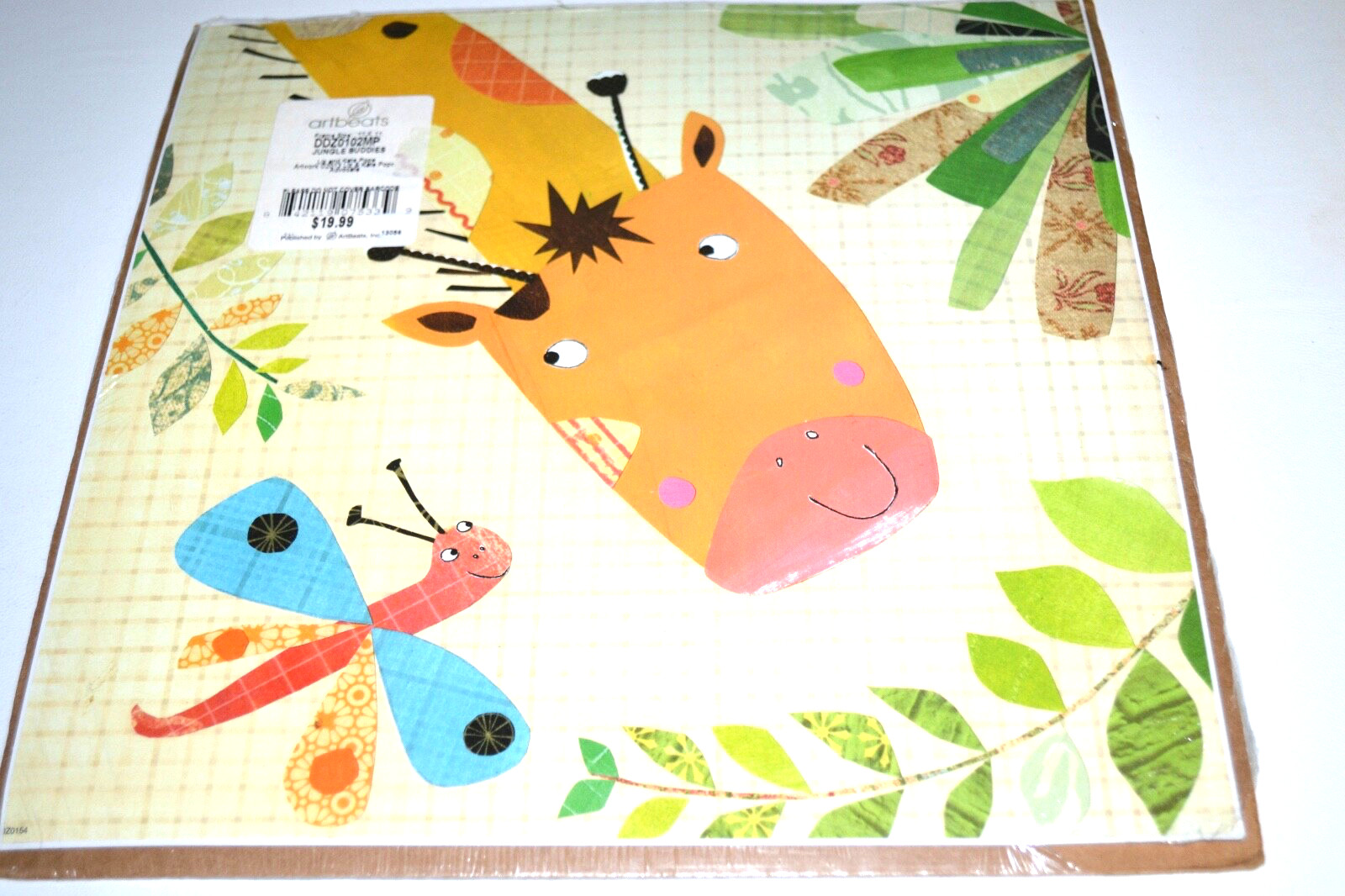 NIP 2013 Peel and Stick Wall Art Children Nursery"Jungle Buddies" Decals