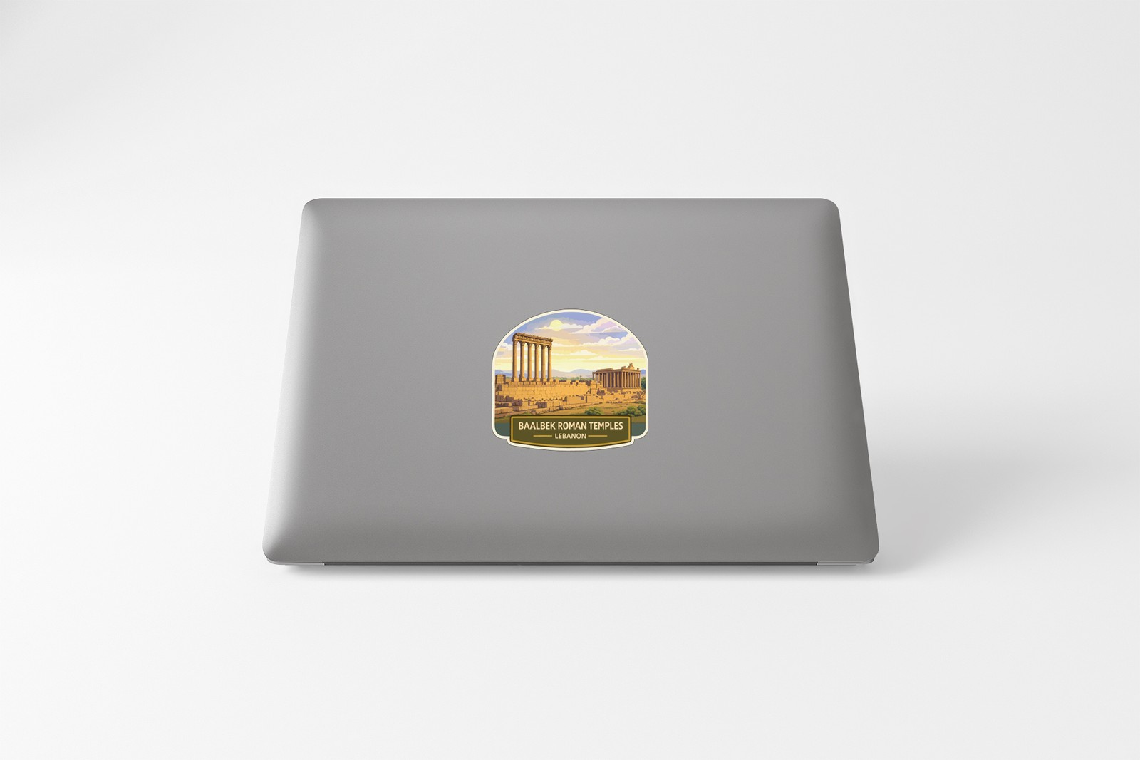 Baalbek Roman Temples Lebanon Sticker Decal Vinyl Die-Cut World Heritage Sites