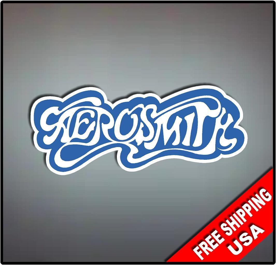 Aerosmith Vinyl Wall logo Decal Sticker Heavy Metal Rock Band Rock 80's Various