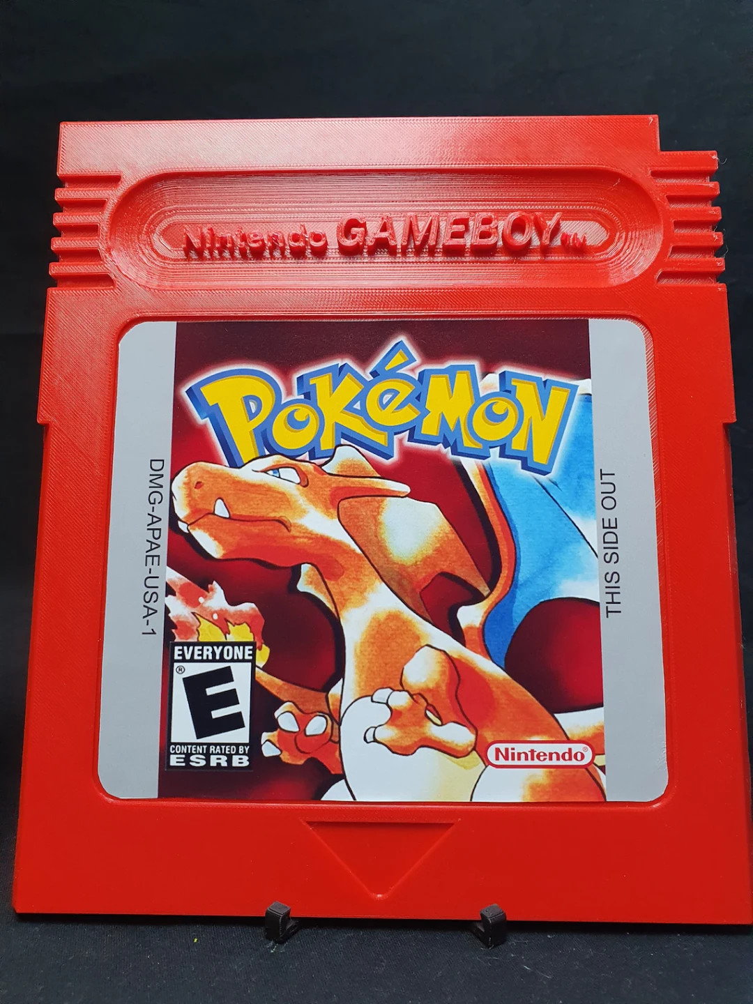 Oversized Pokemon Blue & Yellow Game Boy Cartridge Replica Display