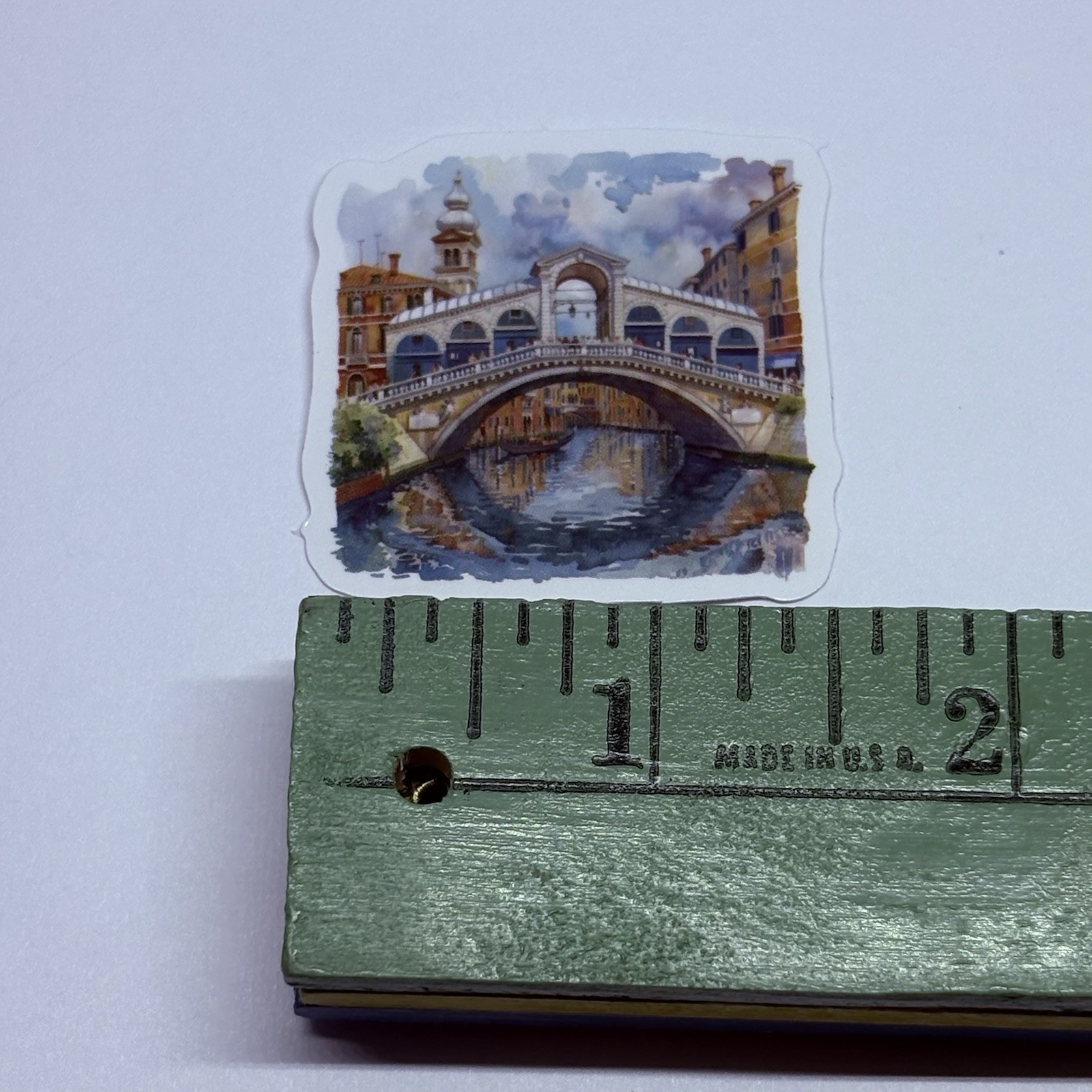 Rialto Bridge Sticker Venice Italy Travel City Art Decal Vinyl Paint Style Tc9