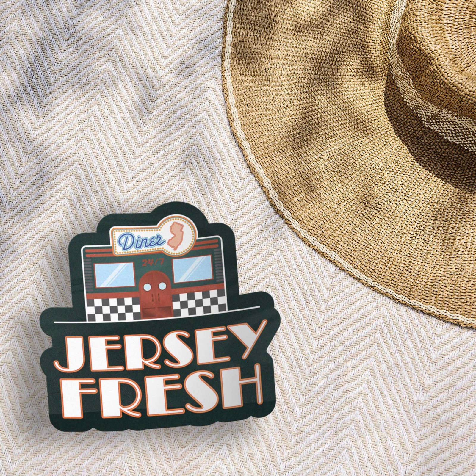 Jersey Fresh Diner Sticker
