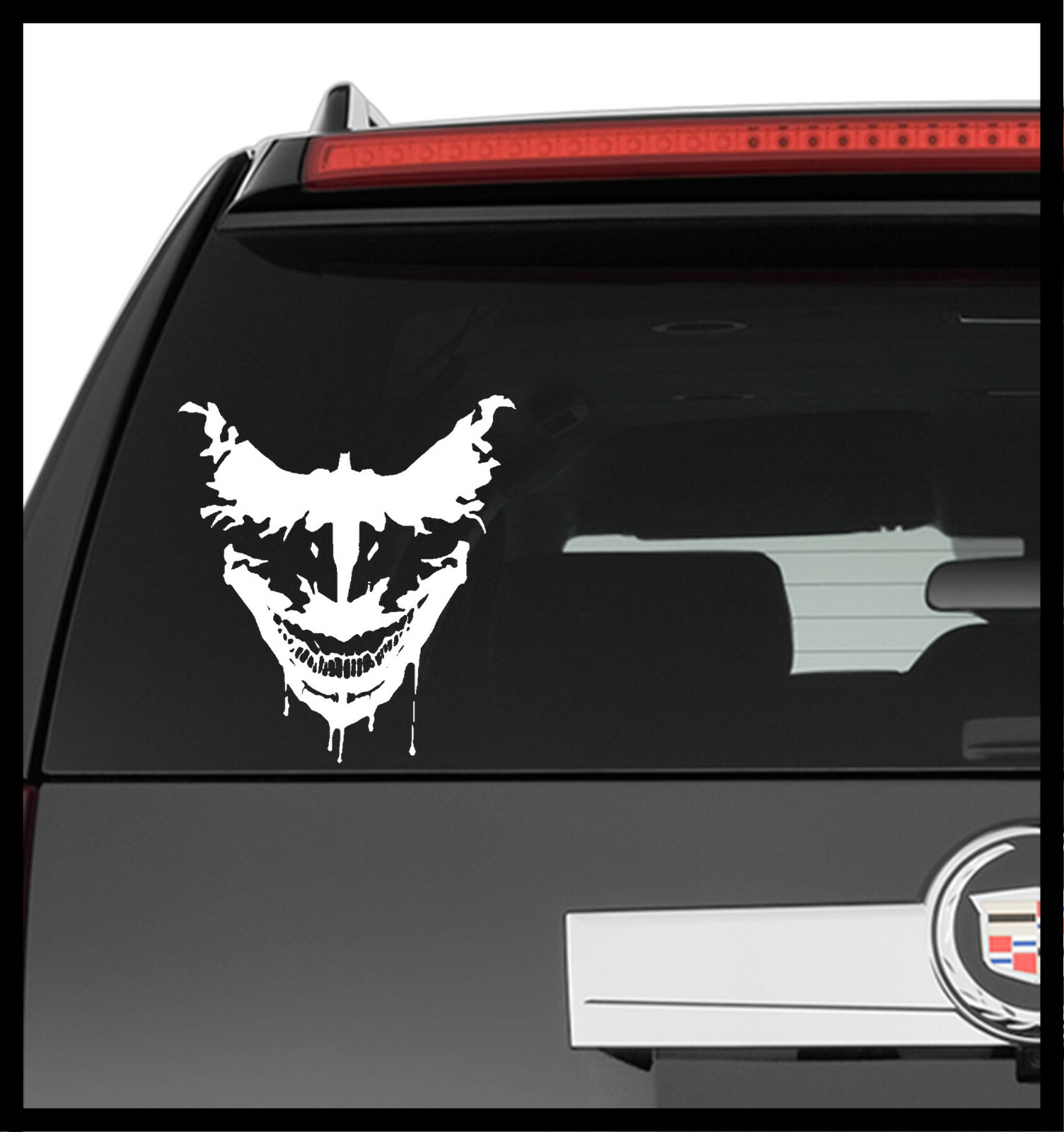 Vinyl Decal Truck Car Sticker Laptop – DC Comics Batman Harley Joker Smile