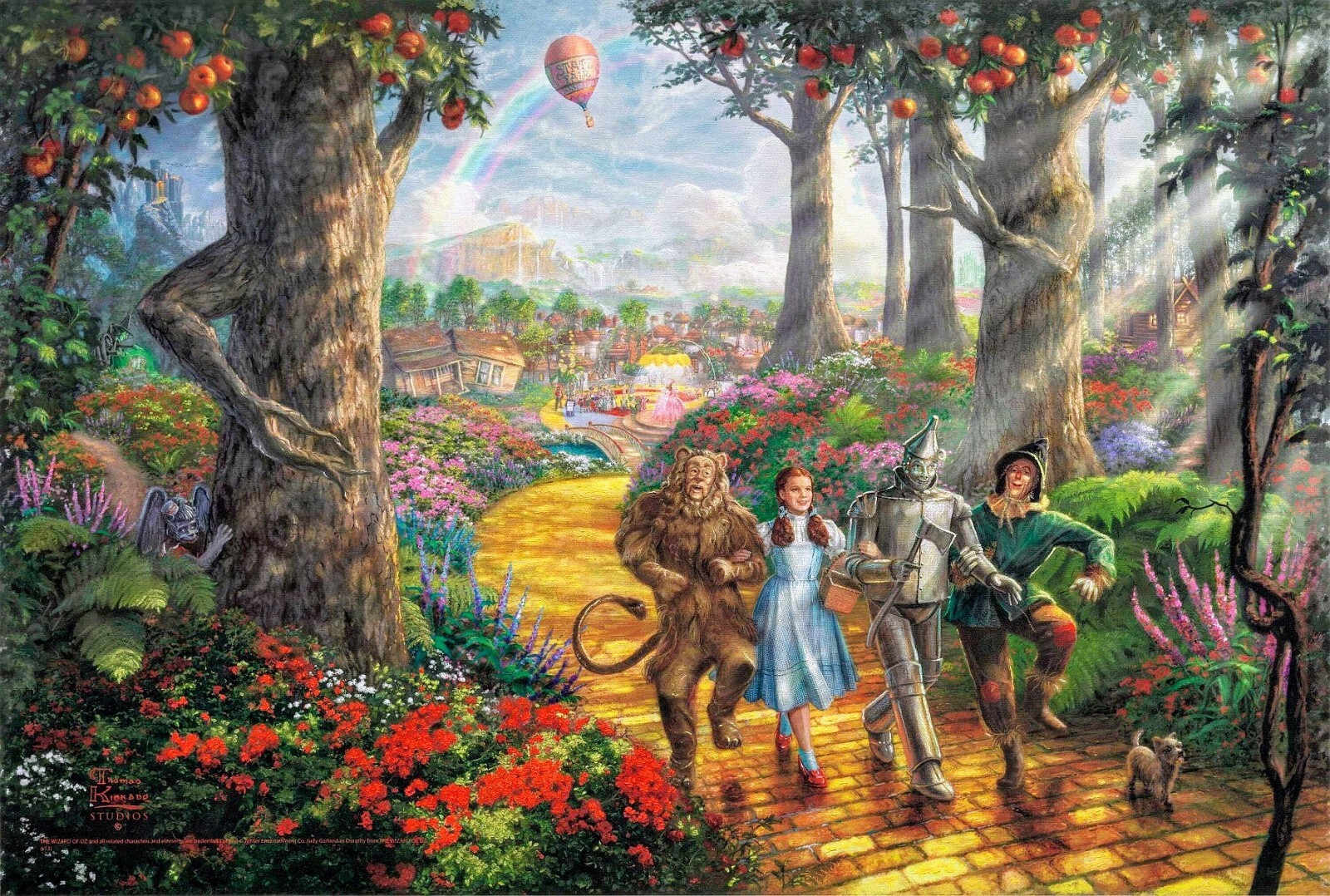 New Wizard of Oz 4 Inch Wide Vinyl Sticker for Cups Mugs Crafts Phones laptops
