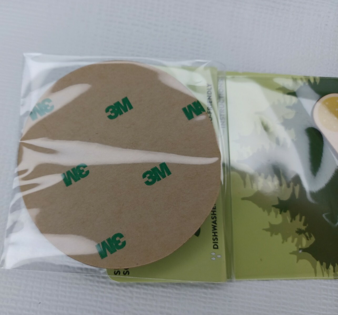 Wood Sticker 2 Pack Decal Bottle Laptop Car USA Made Hiking Outdoors Eco