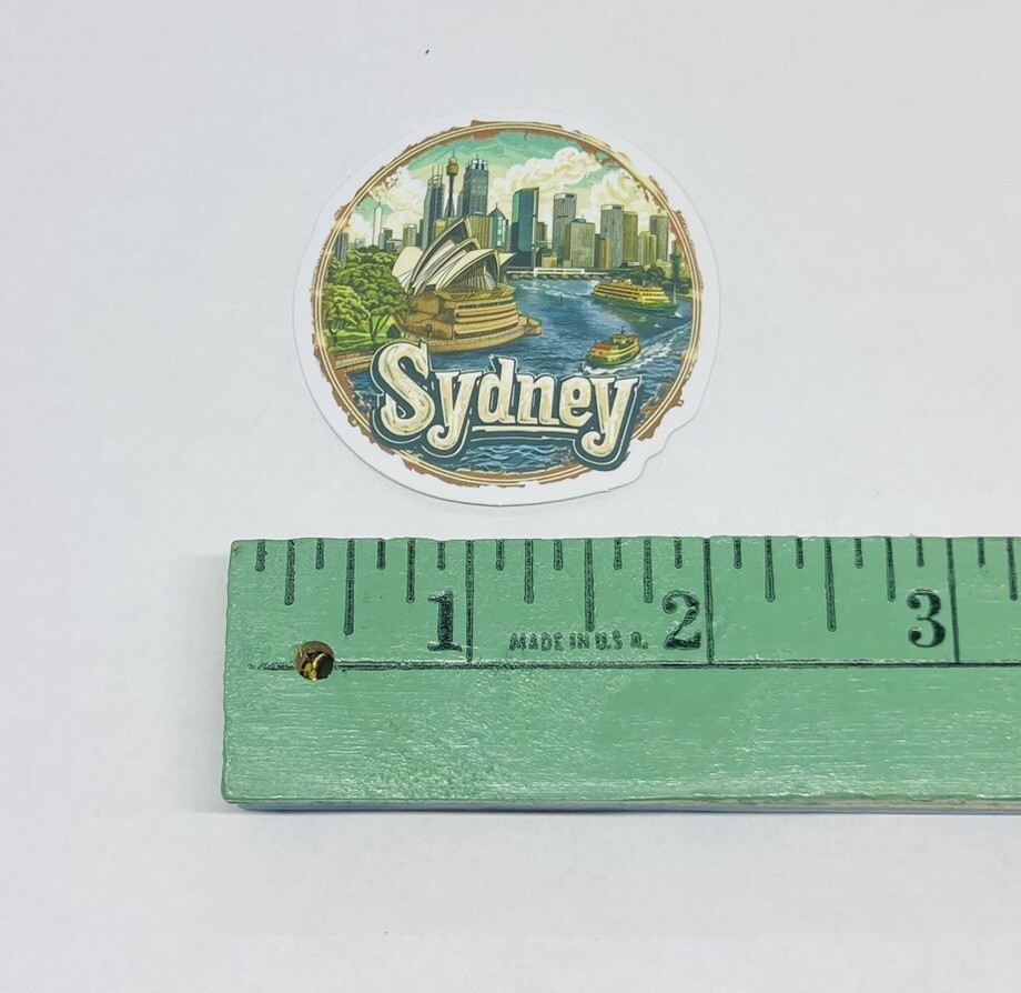 Sydney Australia Sticker Travel City Tour Art Decal Vinyl Souvenir Tc6