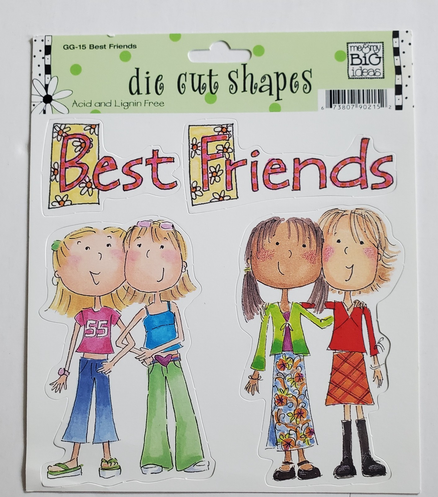 Me & My Big Ideas Die Cut Shapes / Stickers / Scrapbooking / Card Making