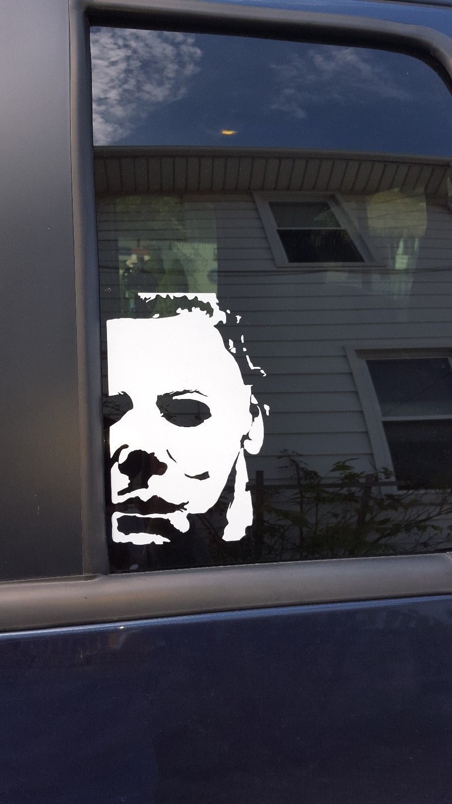 Halloween Michael Myers 12" tall Vinyl Decal Horror Jason Freddy