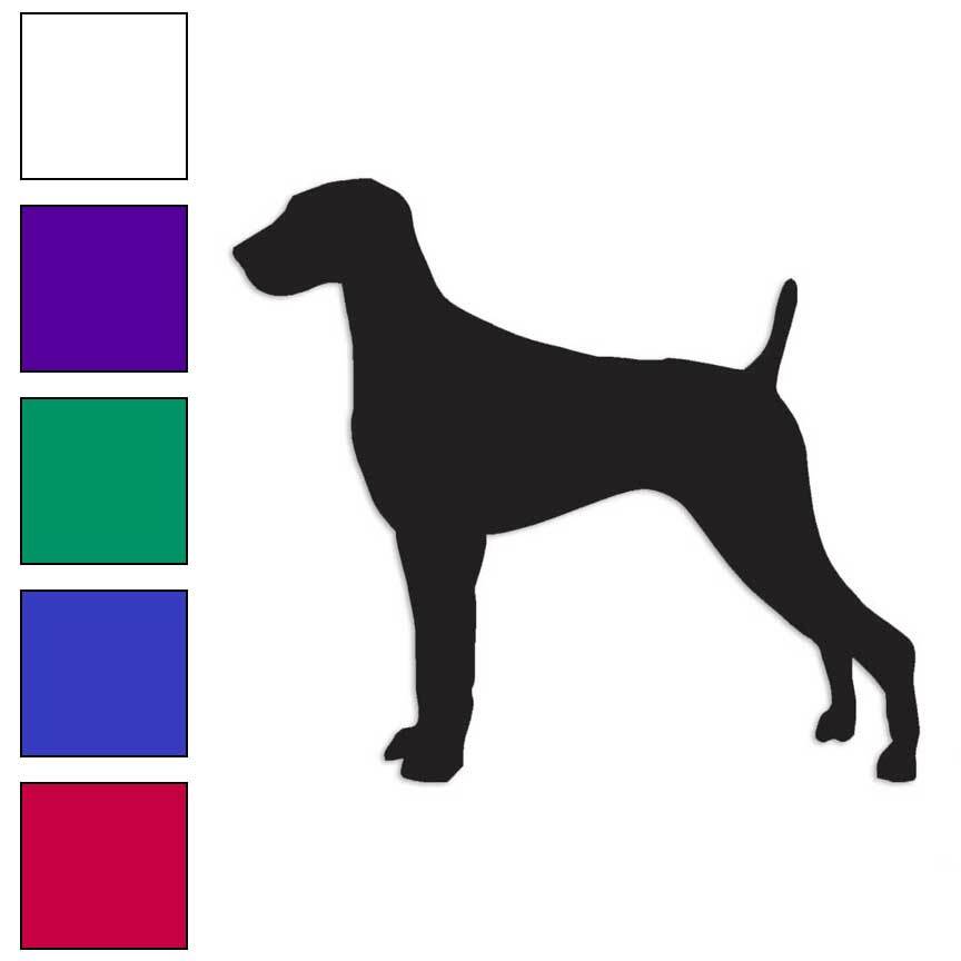 Weimaraner Dog Breed, Vinyl Decal Sticker, Multiple Colors & Sizes #2022