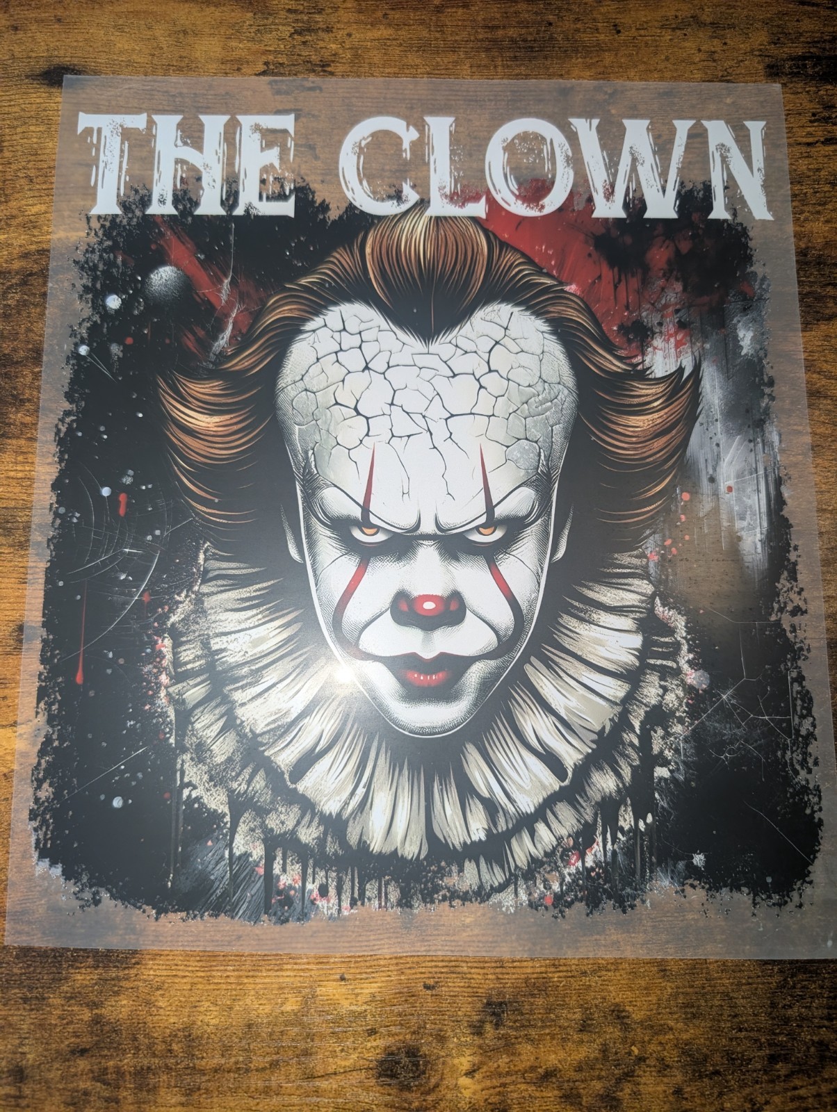 Halloween Horror Self-Adhesive Vinyl Decal Lot Beetlejuice Pennywise Chucky