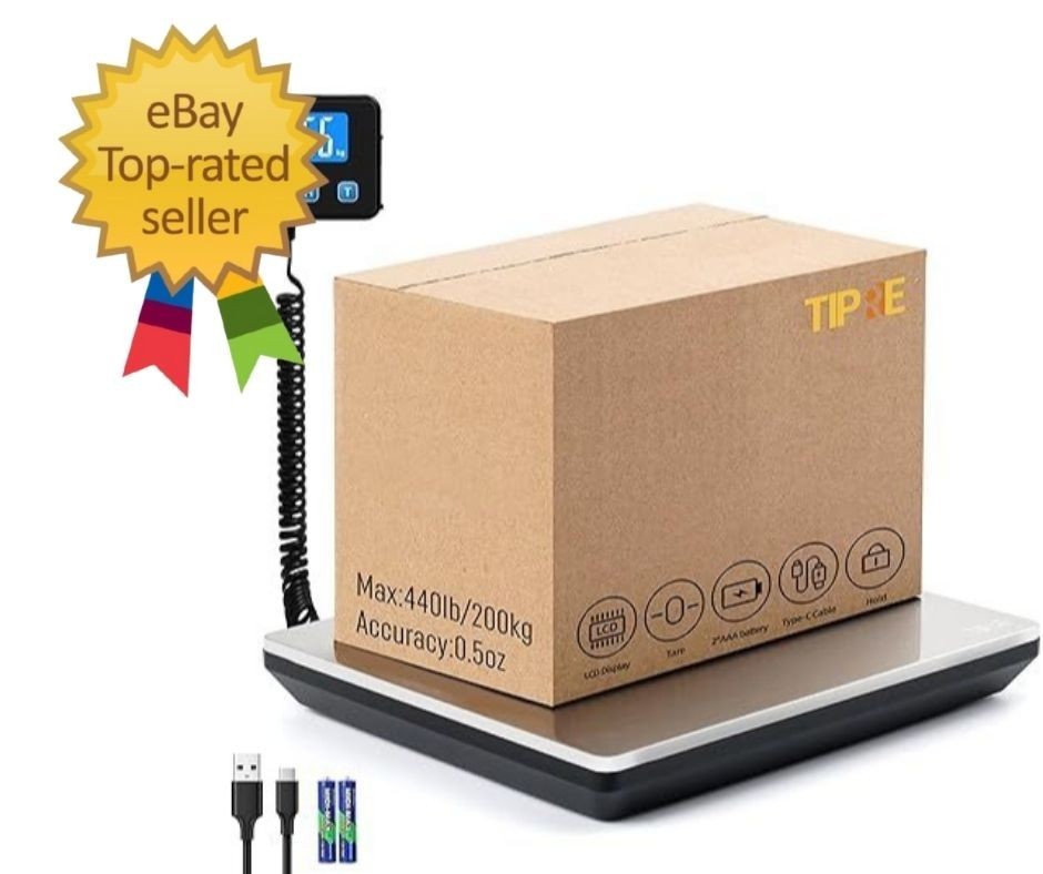 Digital Shipping Postal Scale 0.5 oz High Accuracy! 440lb Commercial Weight Scal