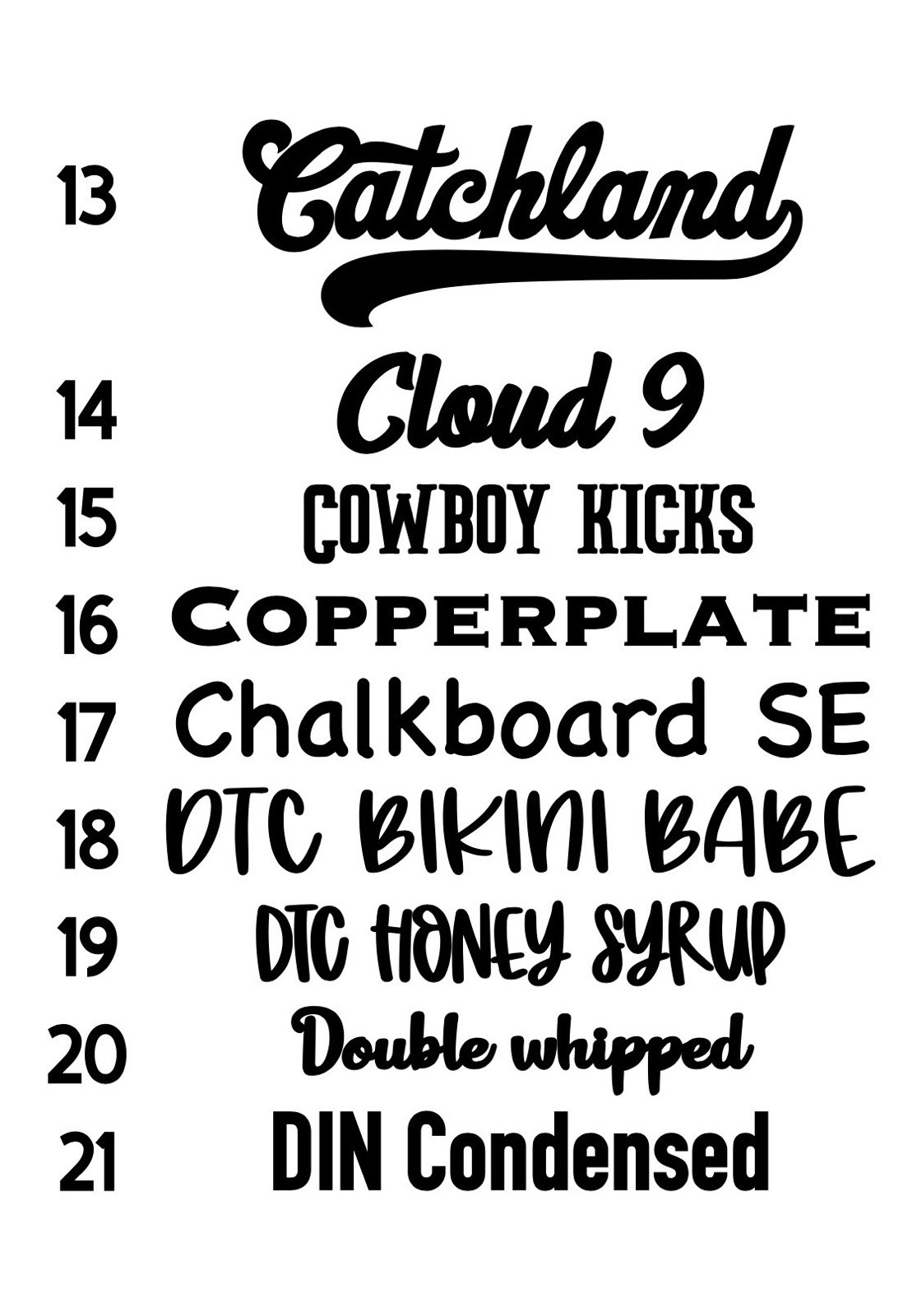 Custom Vinyl Decal – 21 Font Styles, 48 Color Choices, Wall or Window