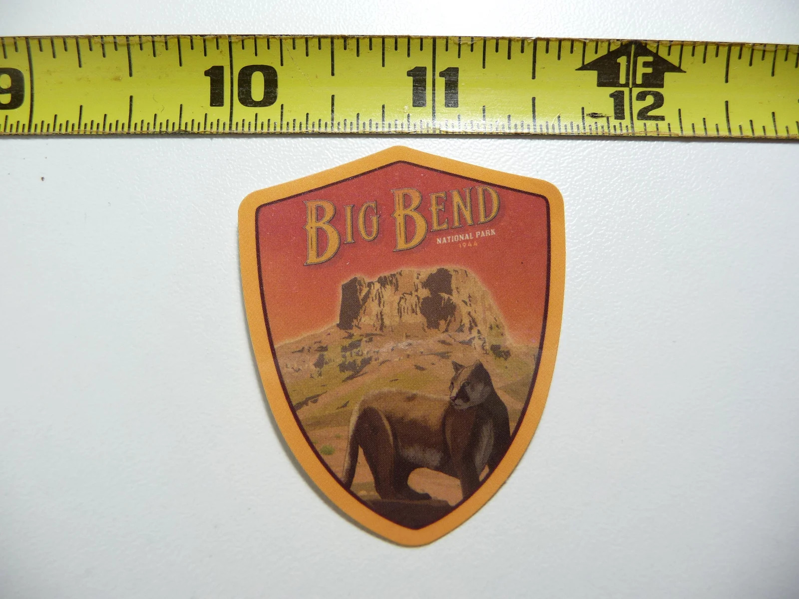 BIG BEND NATIONAL PARK SMALL STICKER DECAL NPS SYSTEM GLOSSY VACATION