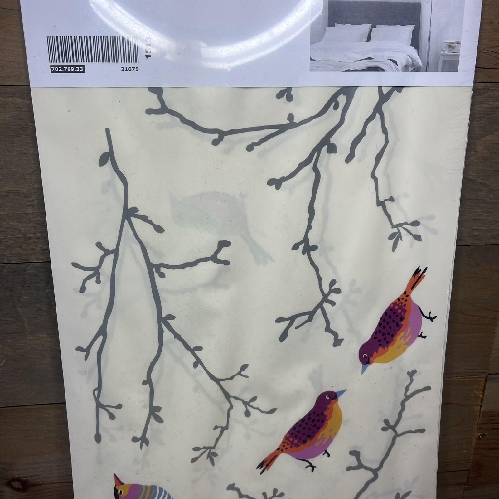 IKEA Slatthult Sandra Jacobs Birds Wall Art Decals Stickers 2014 New Sealed