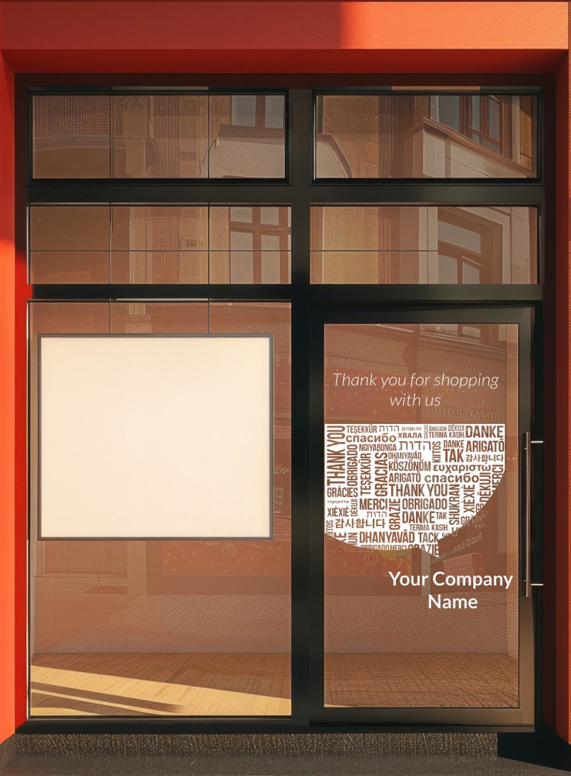 Thank You Wall Decals – Thank You Wall Sticker, Thank You in Many Language se245