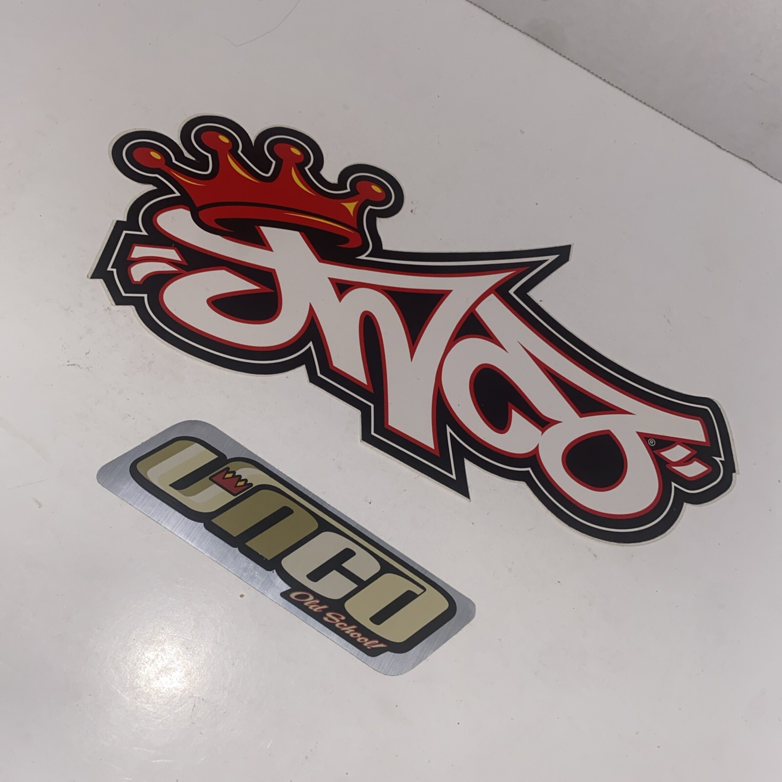 Jnco Stickers LOT of 2 Old School Raver Dance EDM Crown Festival Graffiti DnB