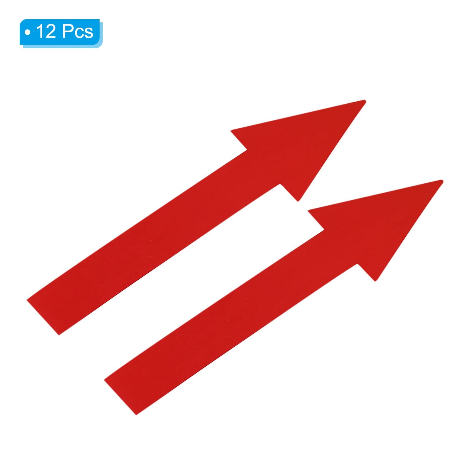 6"x2" Arrow Sticker, 12 Pack PVC Removable Self Adhesive Waterproof Floor Dec…