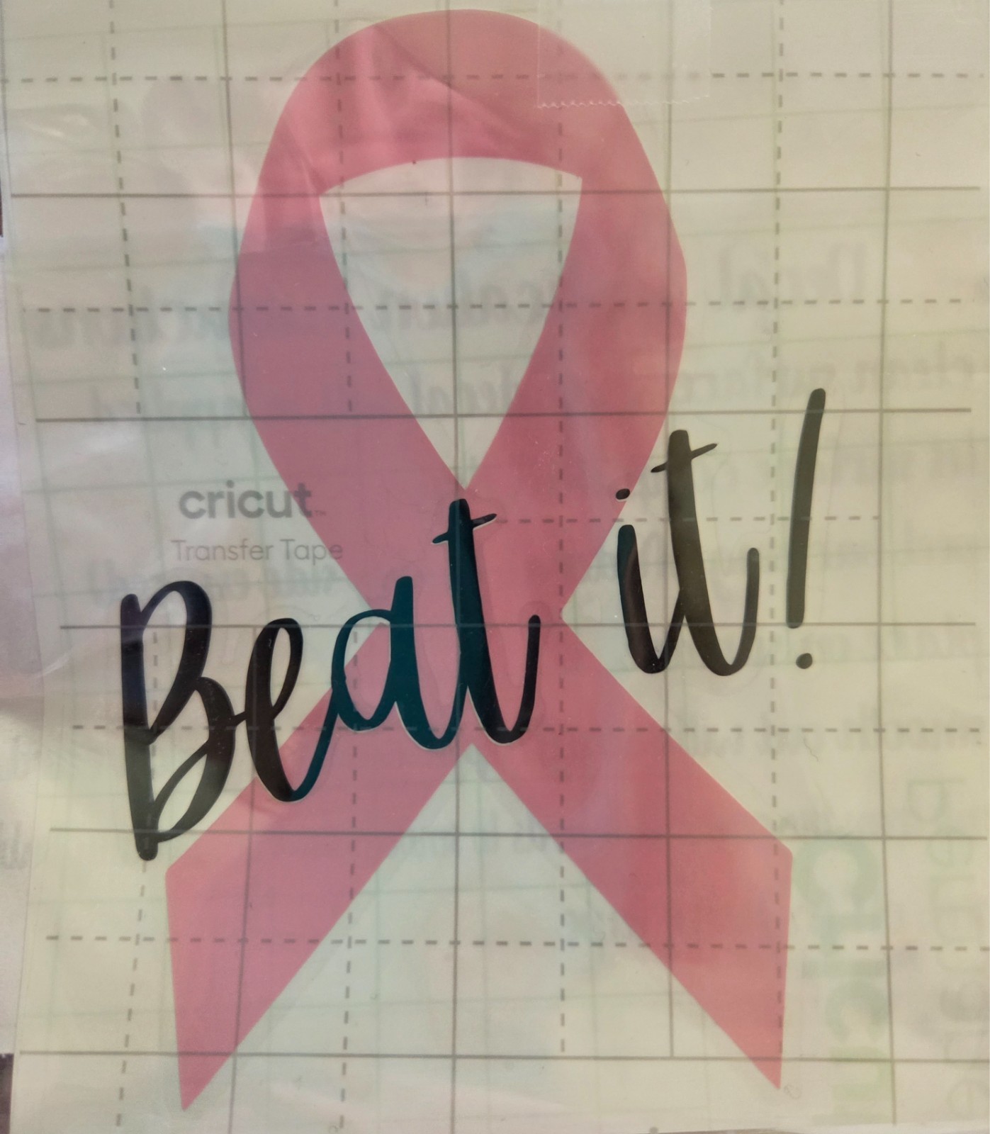 Various Breast Cancer Vehicle Glass or Mirror Decals/Handmade By UpNort'Sisters