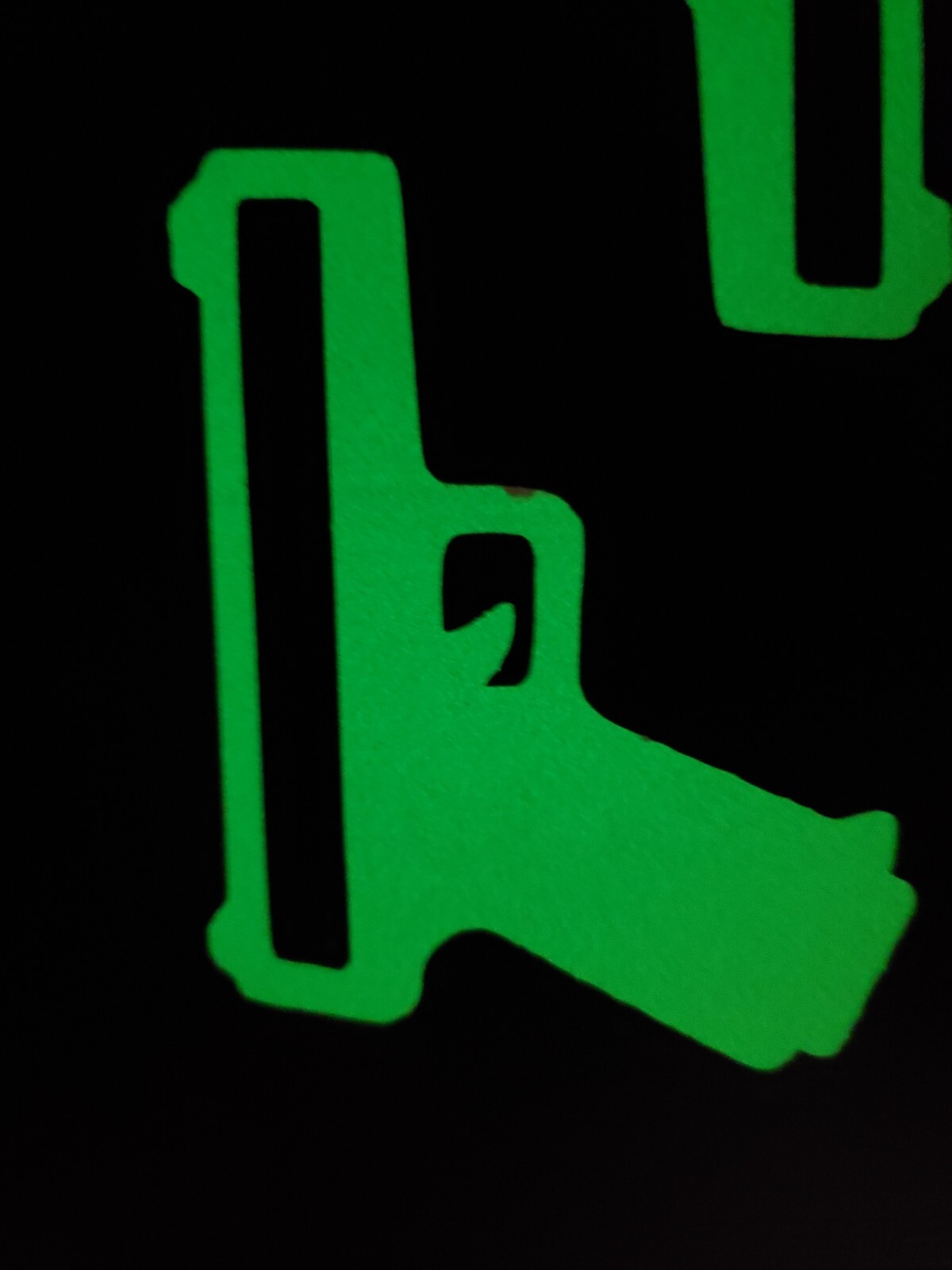 Glow In The Dark Vinyl Decals Guns Pew Pew Mixed Lit Studios Decor Full Sheets