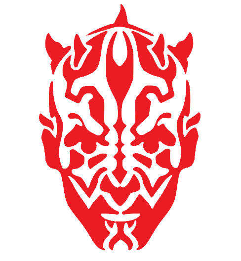 DARTH MAUL, MAUL, SITH, STAR WARS Decal Stickers for Cars, Windows, Laptop