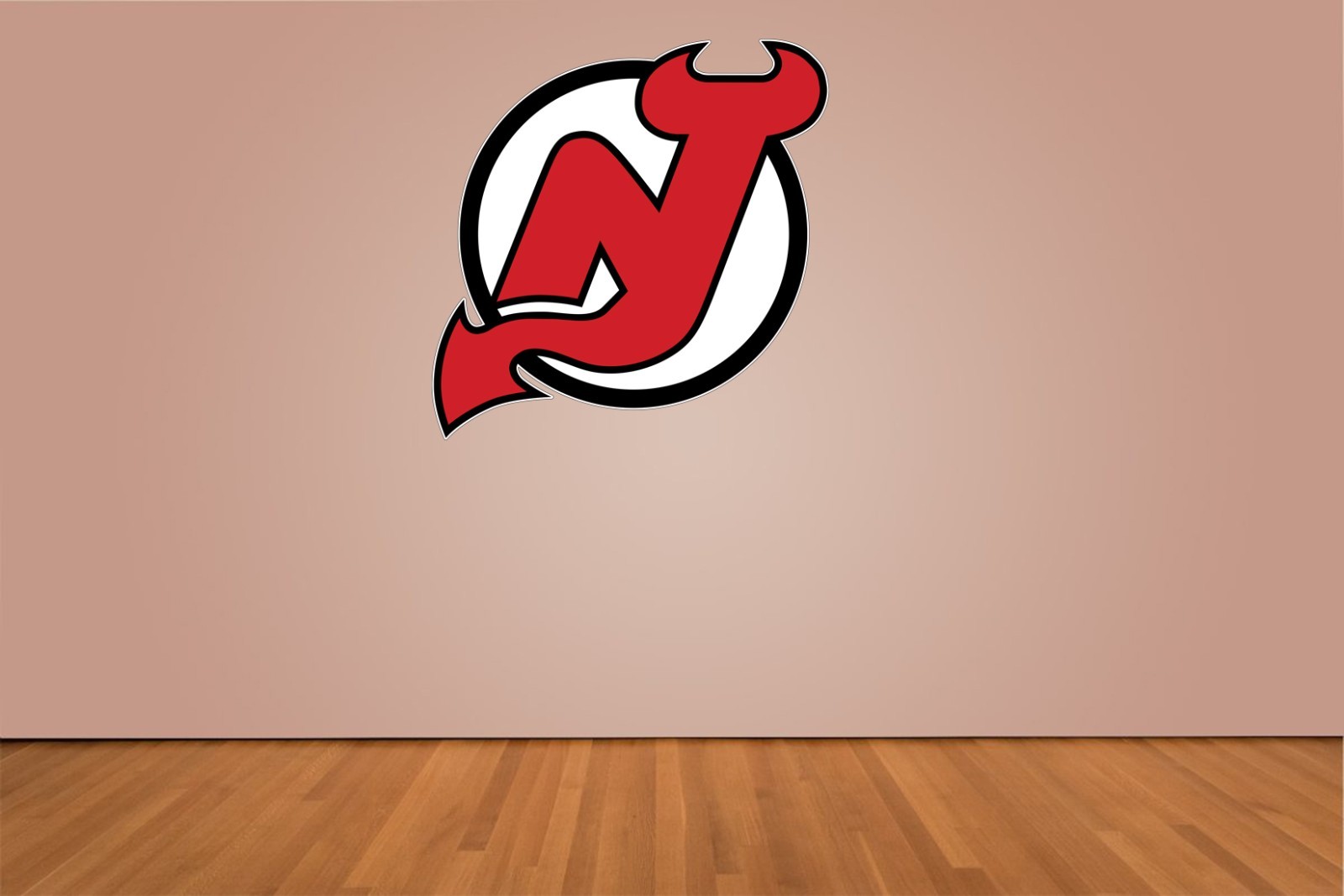 New Jersey Devils Indoor Wall Vinyl Decal Sticker 5" – 52"