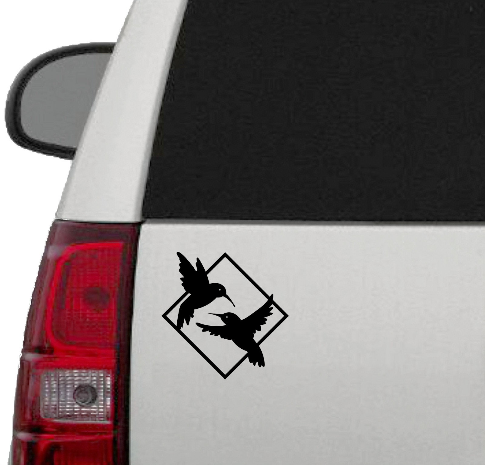 Hummingbirds Car Window Decal SUV Truck RV Tablet Laptop Bumper Sticker Outdoor