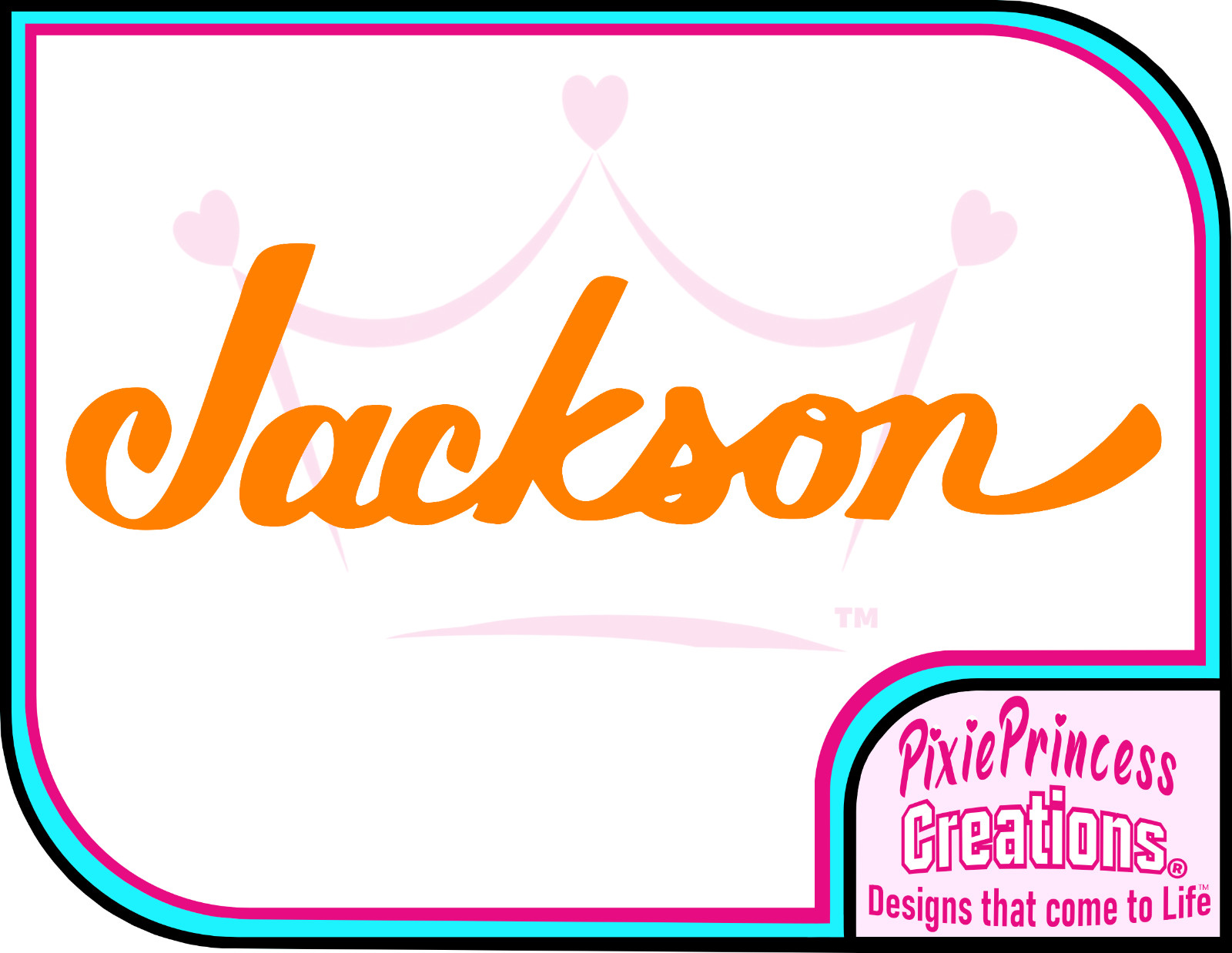 Jackson Guitar Bass Logo A Vinyl Sticker Amp Display Store Wall Window Music