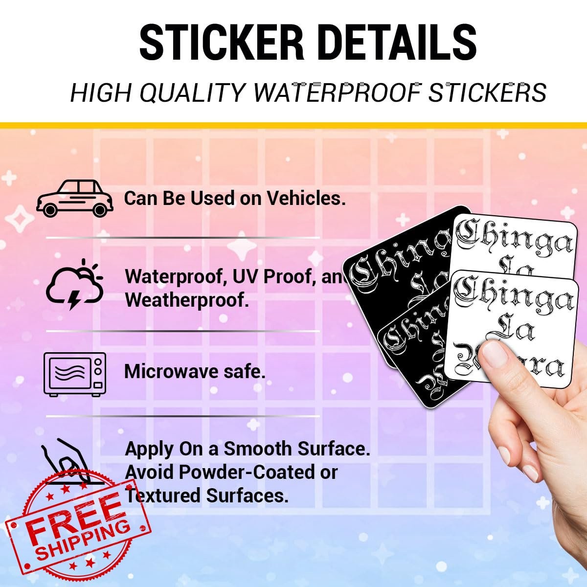 12pcs Chinga La Migra Sticker – Empower Immigrants, Support Equal Rights for …