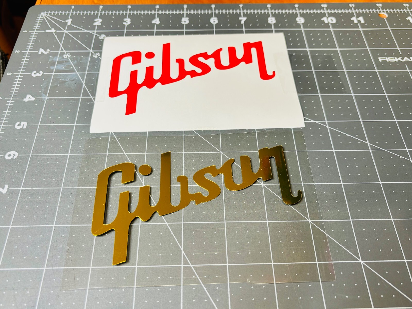Guitar Brand Vinyl Decal MANY Sizes & Colors Buy 2 Get 1 FREE + FREE Ship