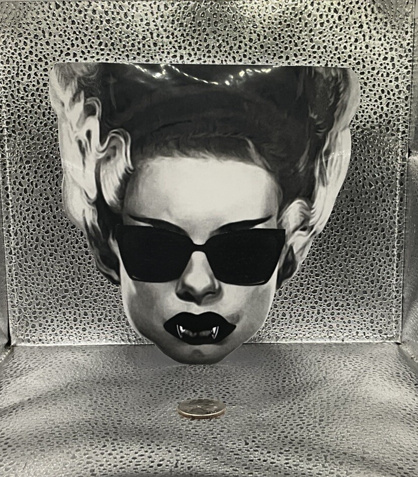 Bride Of Frankenstein Vinyl Sticker – Large Laminated Waterproof Decal