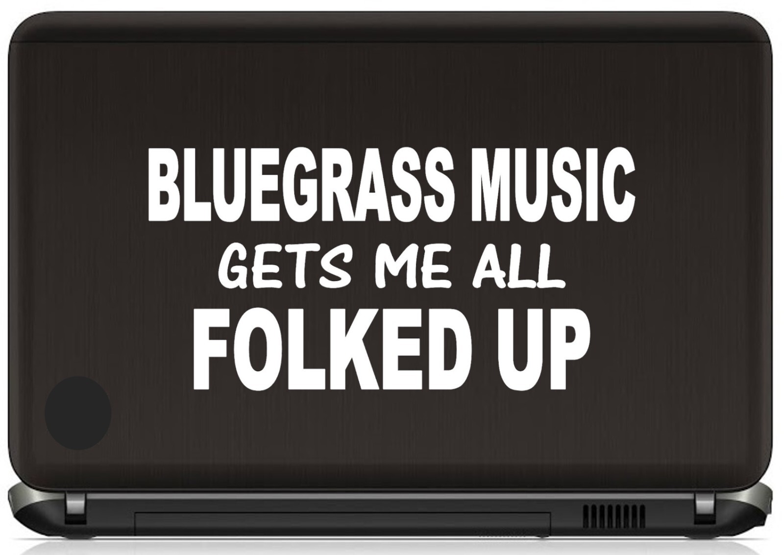 Bluegrass Music Banjo Guitar Fiddle Mandolin Decal Sticker Folk Music J1017