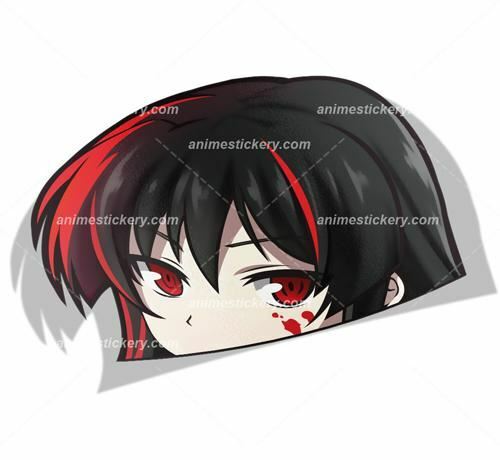 Akame | Akame ga kill | Peeker – Peek – Anime Vinyl Stickers 001