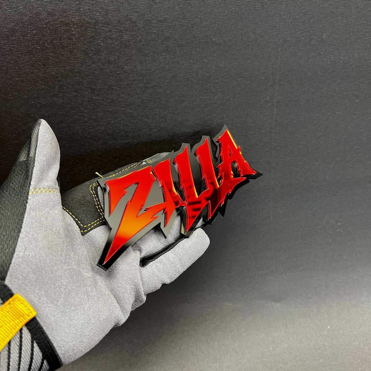 1PC ZILLA Custom 3D Text Car Badge Fender Emblem Tailgate Toolbox Decal