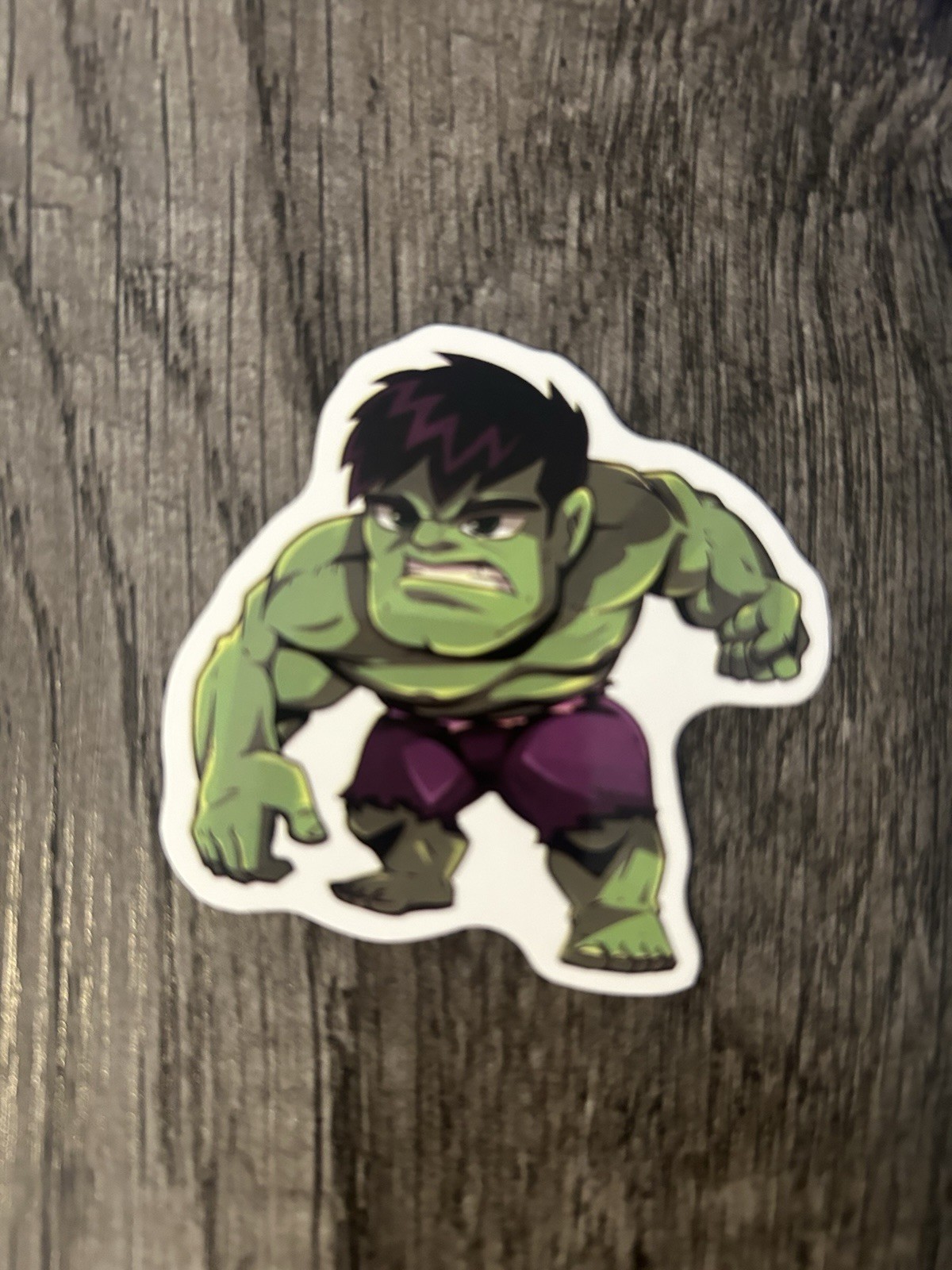 Hulk Marvel Waterproof Sticker, Vinyl Decal For Water Bottles, Computers